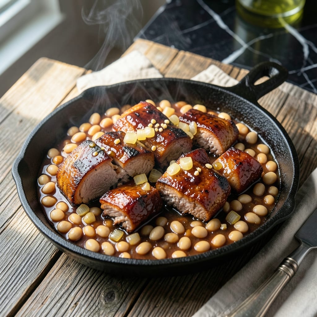 Barbecue Pork and Beans Recipe: Smoky Sweetness in Every Bite