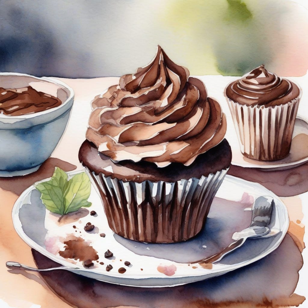 chocolate cupcake recipe without cocoa powder