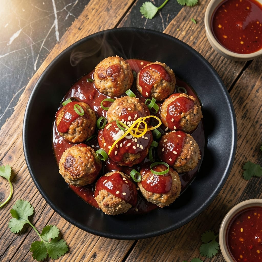Meatball Recipe With Chili Sauce: Sweet and Spicy Glazed Bites Meatball Recipe With Chili Sauce: Sweet and Spicy Glazed Bites