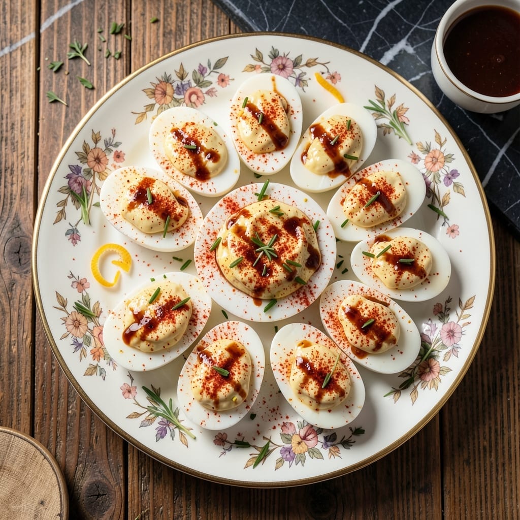 Deviled Eggs Recipe With Worcestershire: Zesty Tang With a Savory Kick