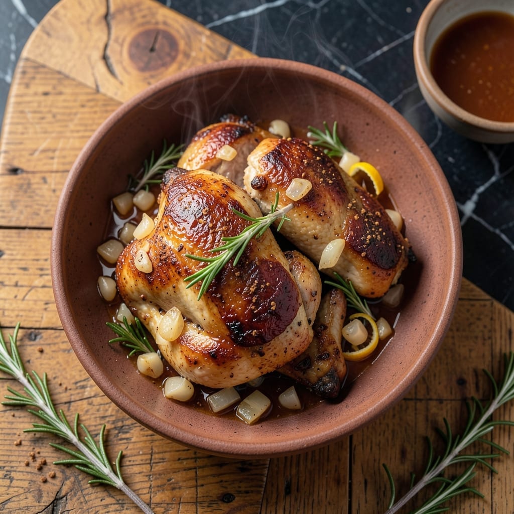 Medieval Chicken Recipe: Spiced and Roasted Authentic Feast