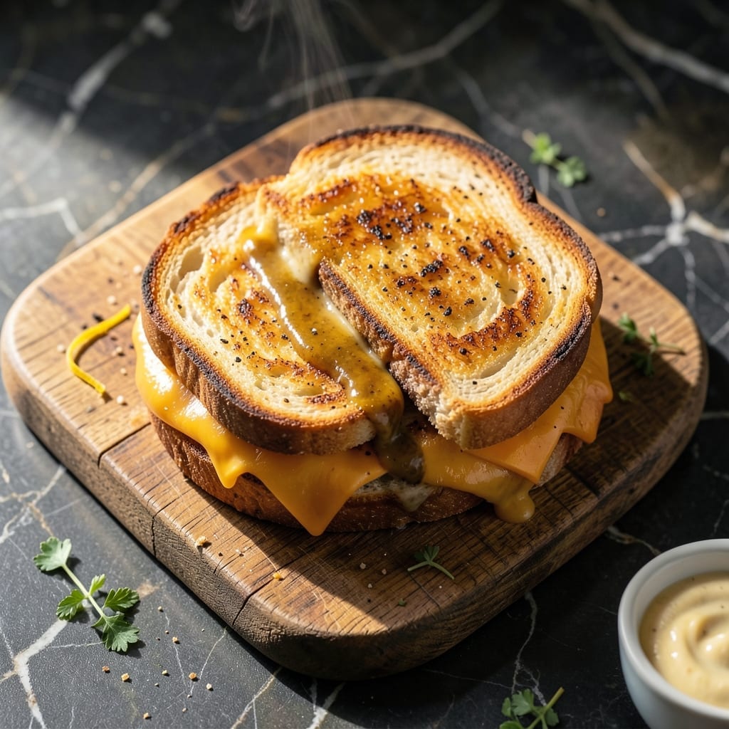 Cheddar Grilled Cheese Recipe: Ultra Melty With Buttery Crisp Edges