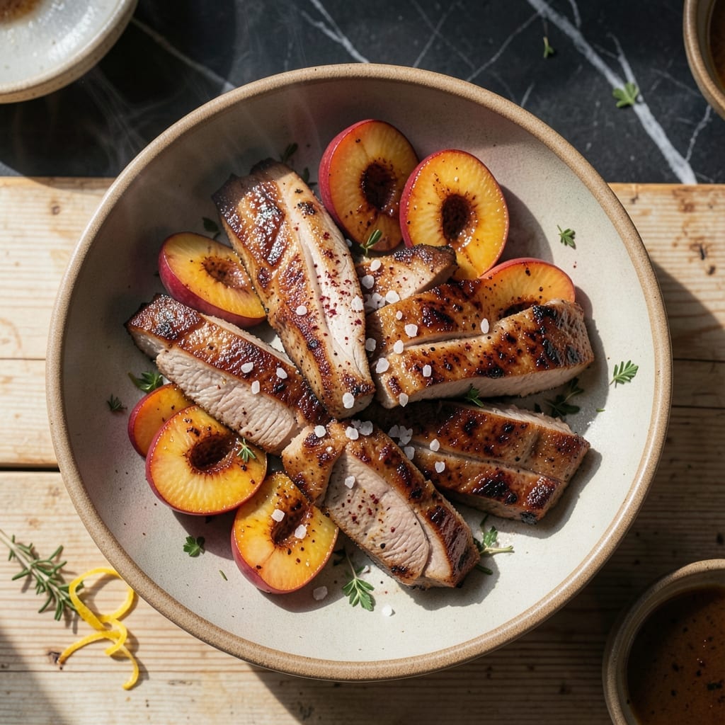 Grilled Pork and Peaches Recipe: Sweet and Savory Summer Grill