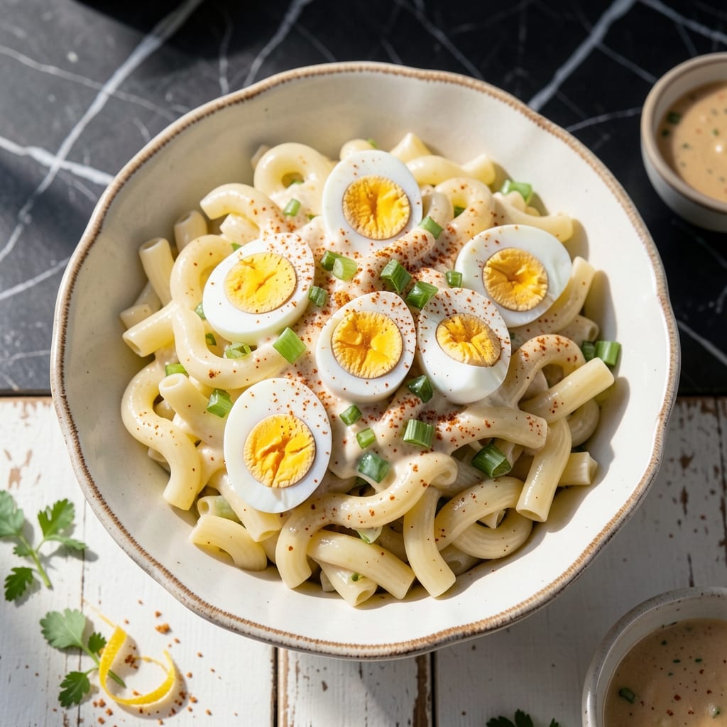 Macaroni Salad Recipe With Hard Boiled Eggs: Classic Creamy Picnic Favorite