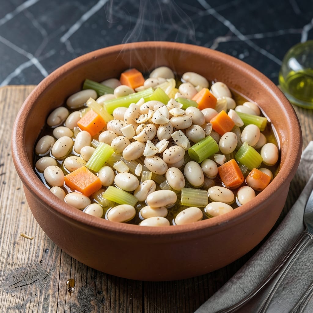 Fasolia Recipe White Beans: Greek-Style Lemon and Herb Infusion