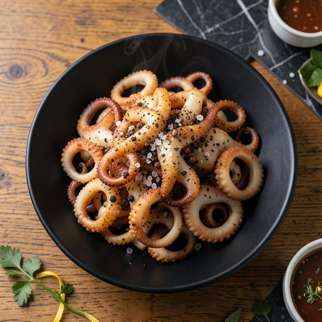 Recipe for Salt & Pepper Squid: Crispy Asian-Inspired Bites