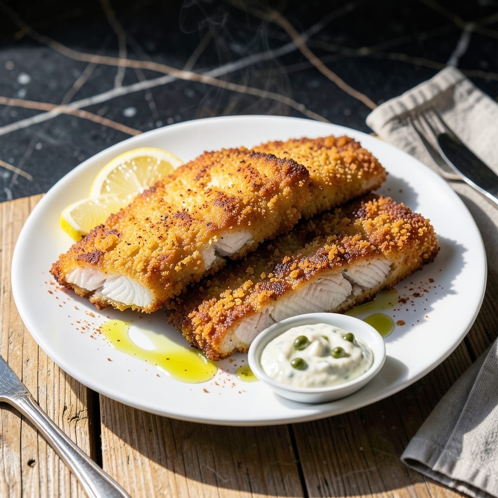 Fried Grouper Recipe Panko: Crunchy Coating With Zesty Lemon Aioli