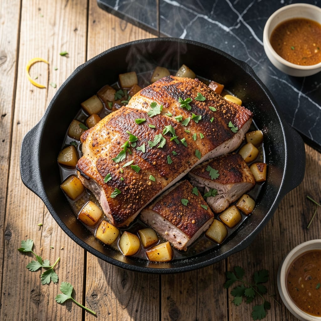 Pork Shoulder Recipe Stove Top: Dutch Oven Braised to Fall-Off-The-Bone