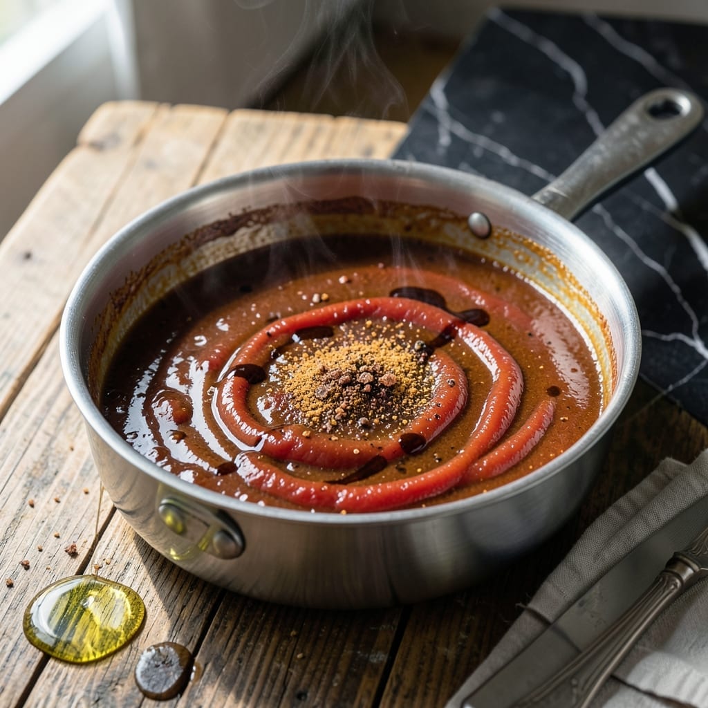 Barbecue Sauce for Spare Ribs Recipe: Bold Molasses and Spice Fusion