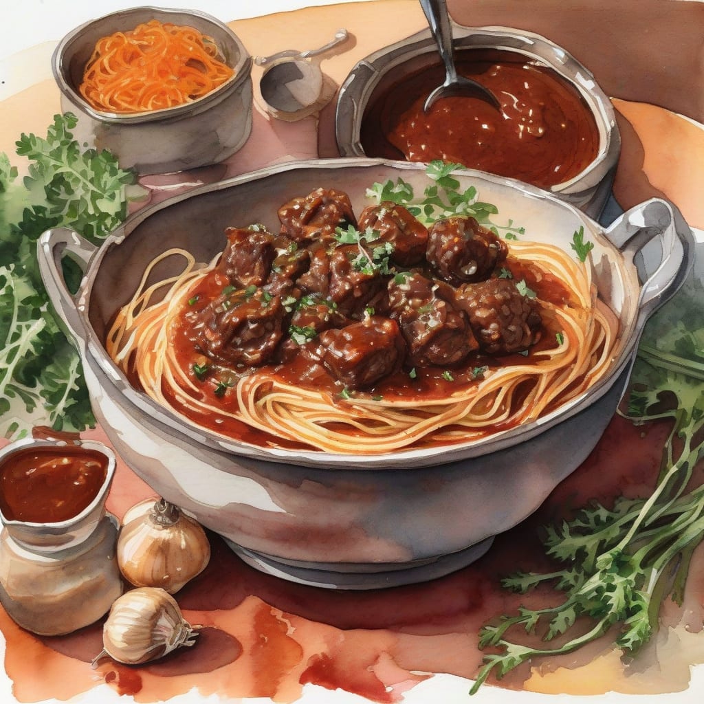 oxtail spaghetti sauce recipe