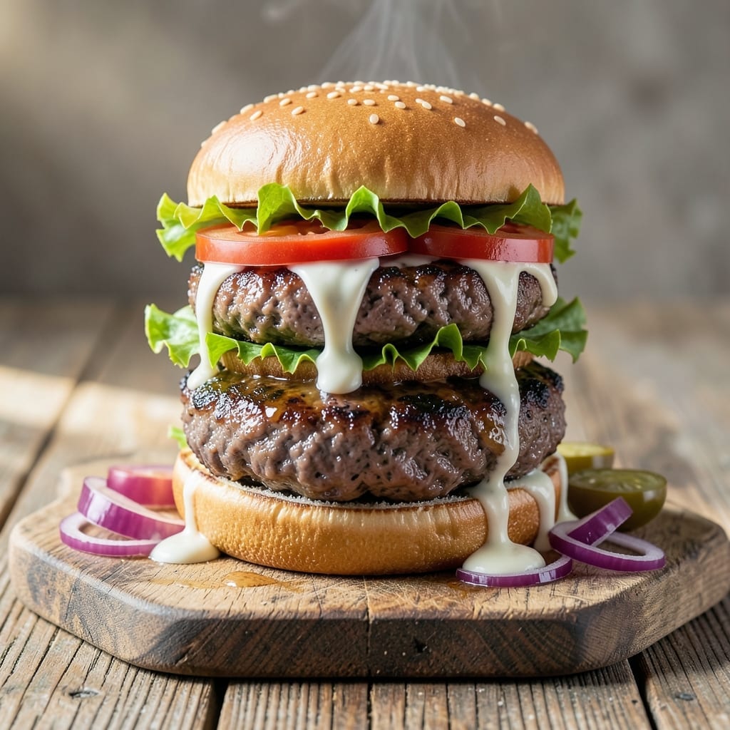 Best Homemade Hamburger Recipe for Grilling: Smoky Char and Juicy Bite