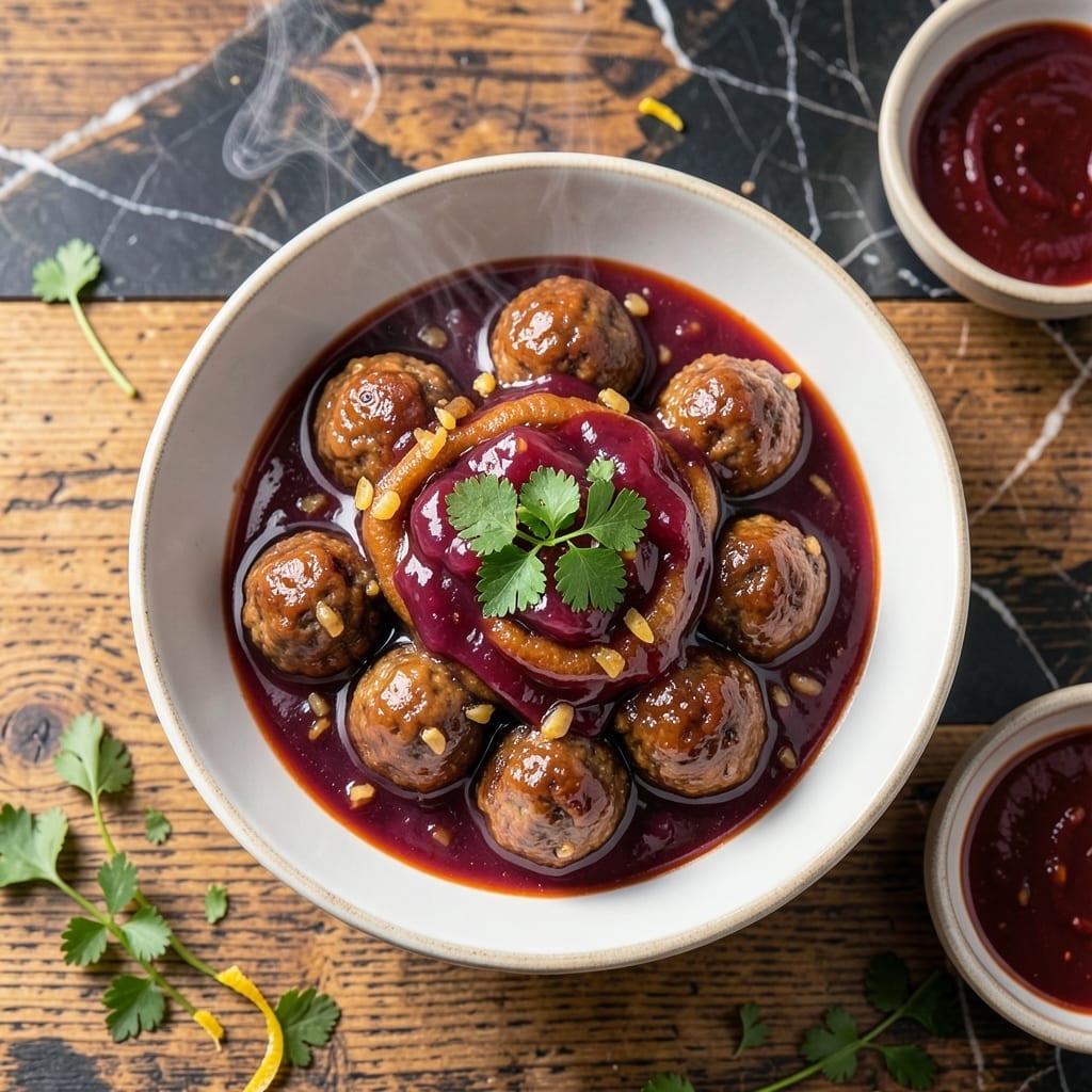 BBQ Meatballs Recipe With Grape Jelly and Chili Sauce: Sweet and Tangy Crowd Pleaser