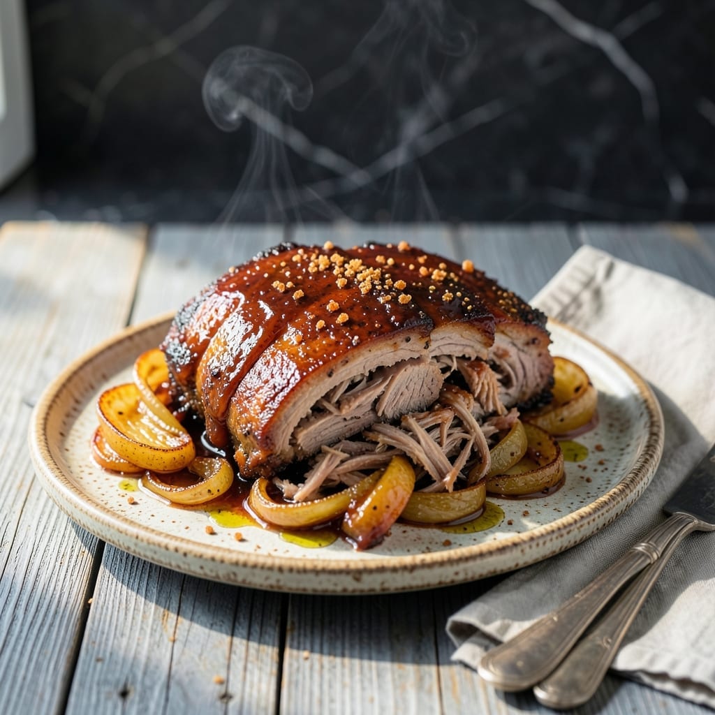 Crockpot Pork Barbecue Recipe: Hands-Off Smoky Sweetness