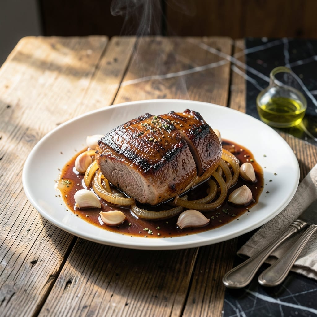 Bottom Round Roast Recipe Slow Cooker: Melt-In-Your-Mouth Tenderness All Day