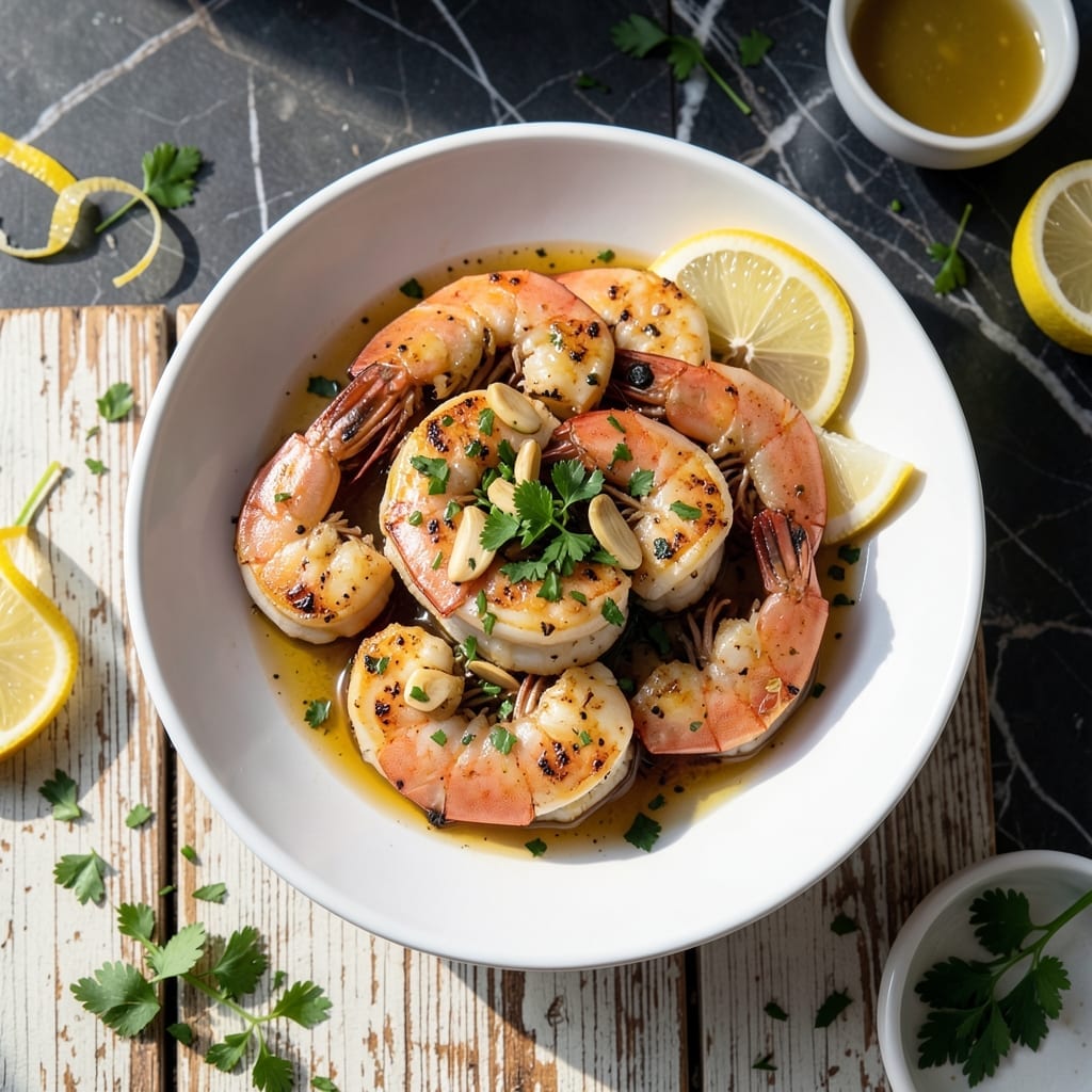 Garlic Shrimp Recipe in Oven: Buttery Succulence With Lemon Zest