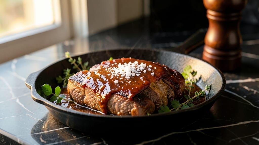 Jewish-Style Sweet and Sour Brisket Recipe: Braised Tenderness with Tangy-Sweet Glaze