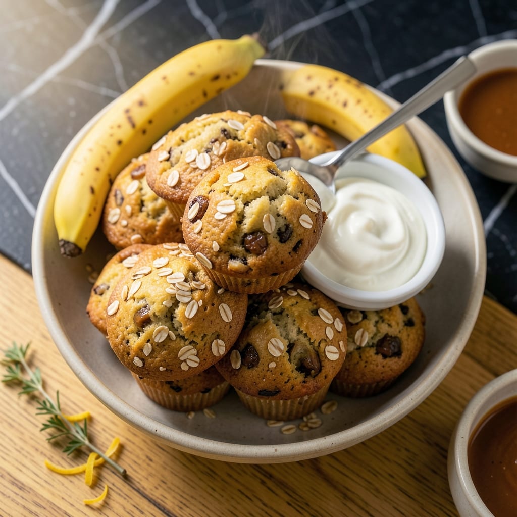 Healthy Banana Muffin Recipe With Yogurt: Moist and Fluffy Morning Boost