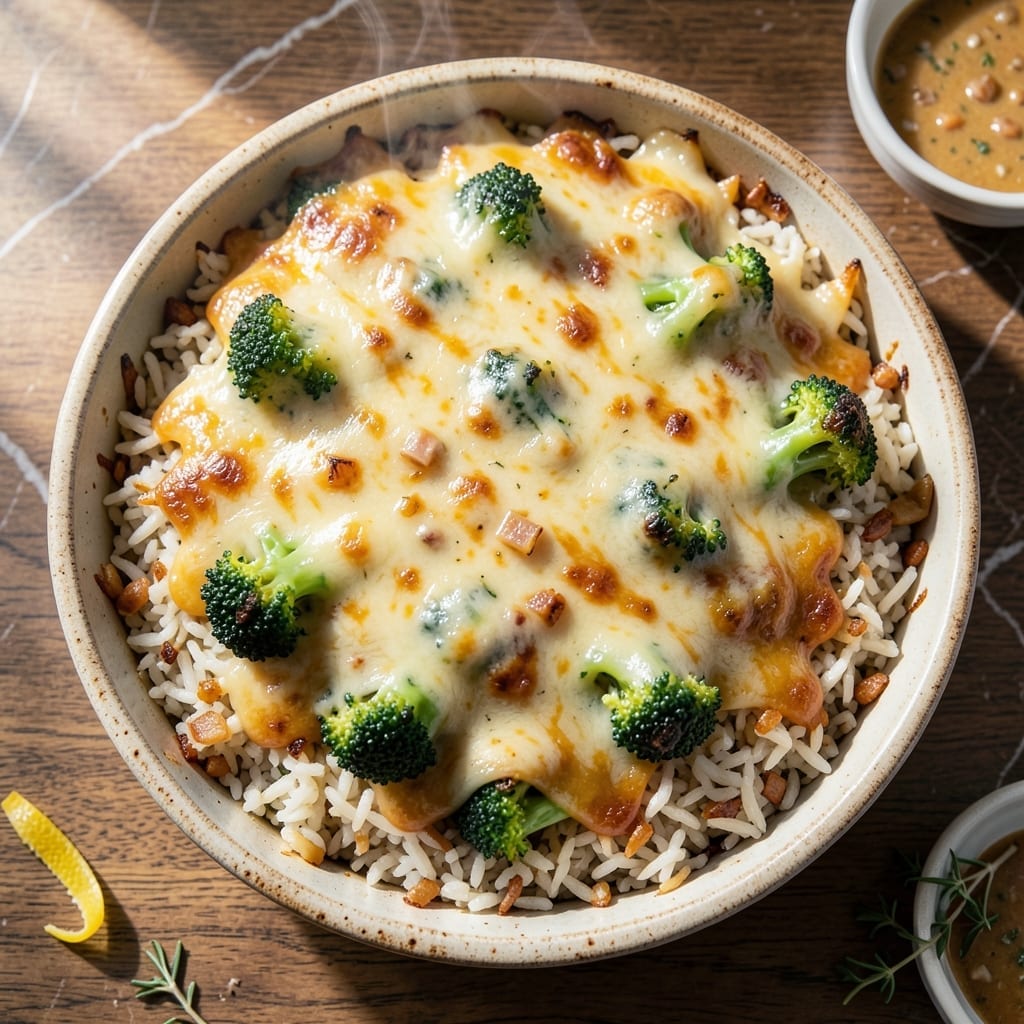 Copycat Cheddars Broccoli Rice Casserole Recipe: Cheesy Bake With Crispy Topping