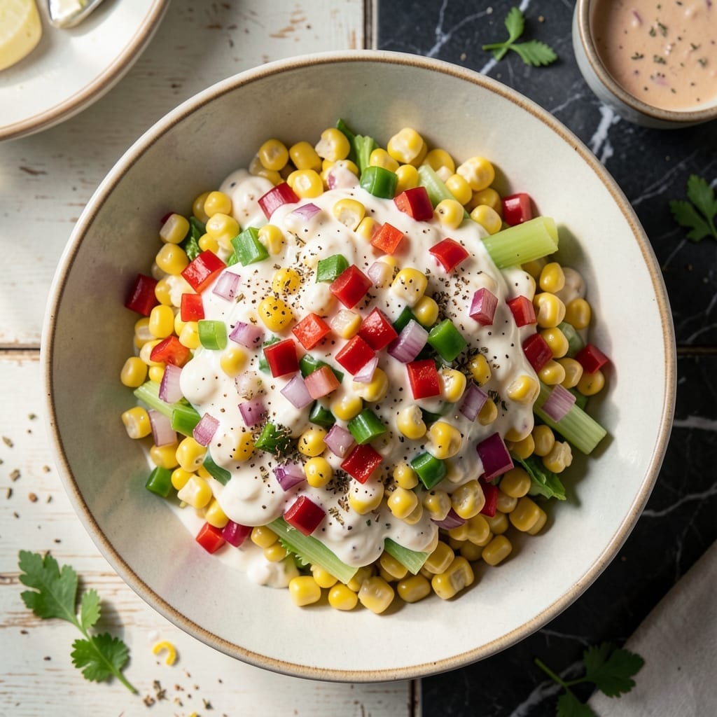 Paula Deen Corn Salad Recipe: Sweet Kernel Crunch With Creamy Dressing