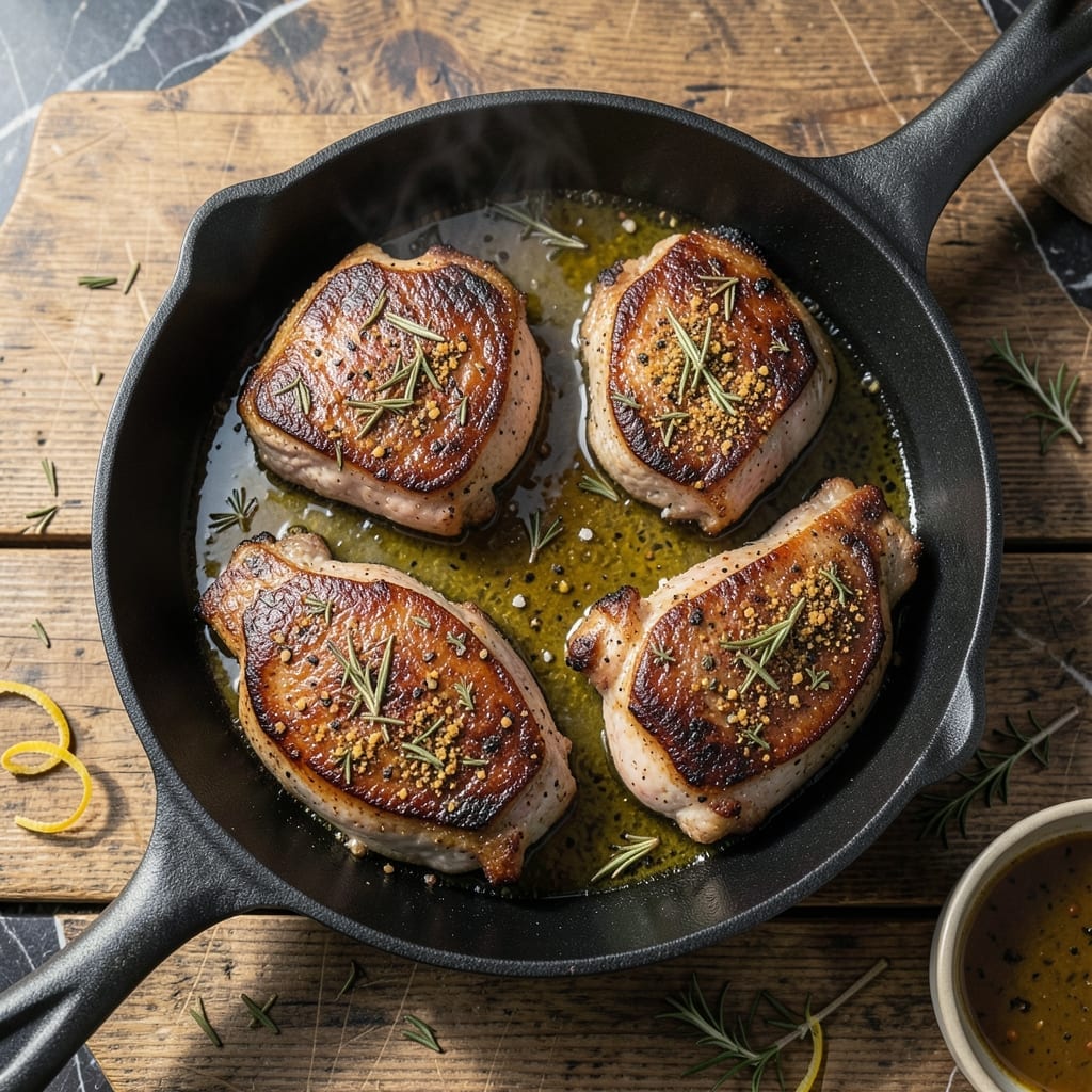 Recipe for Pork Shoulder Chops in Oven: Herb-Crusted and Juicy With Every Bite
