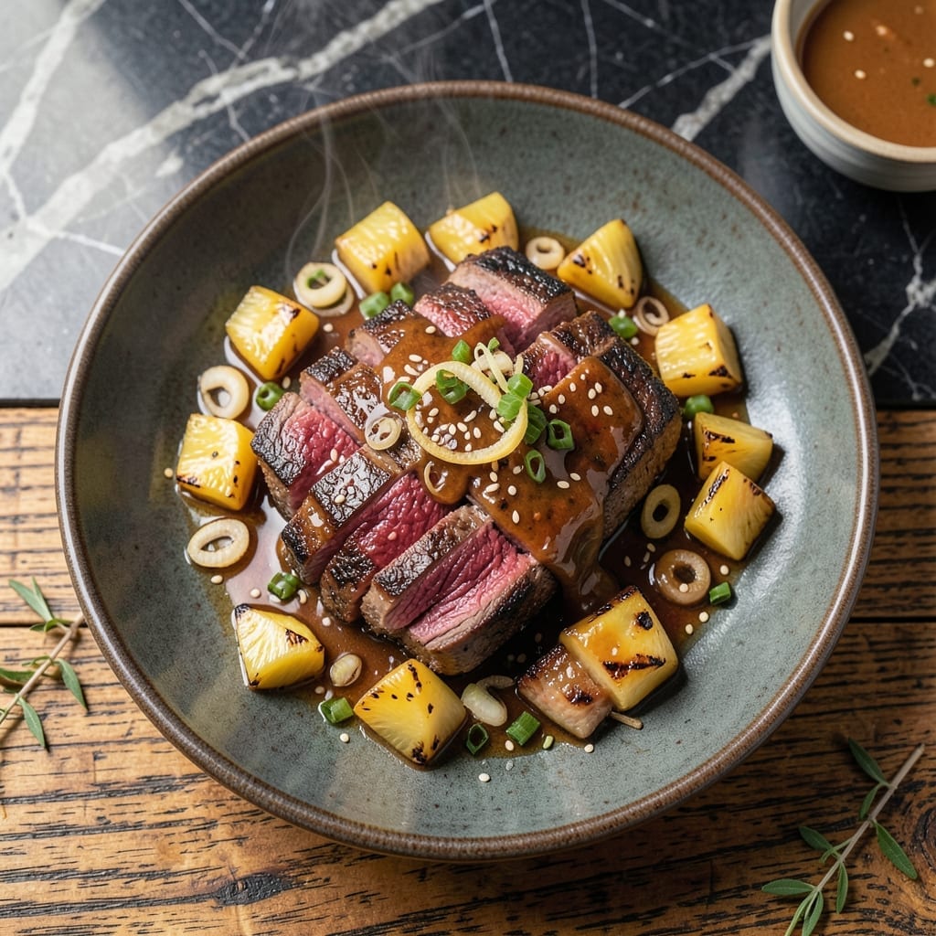 Steak Maui Recipe: Tropical Pineapple-Infused Grilled Perfection