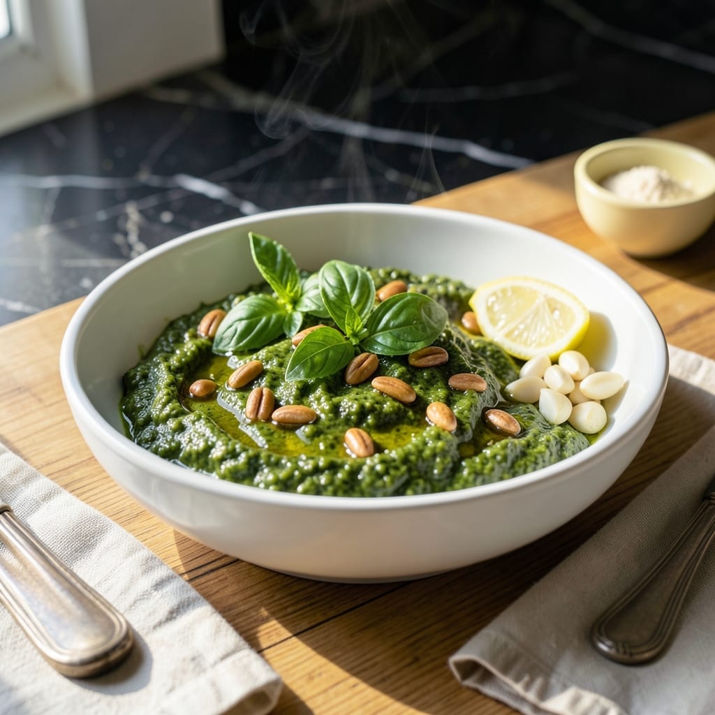 Pesto Recipe Without Cheese: Fresh Basil Flavor in Every Bite