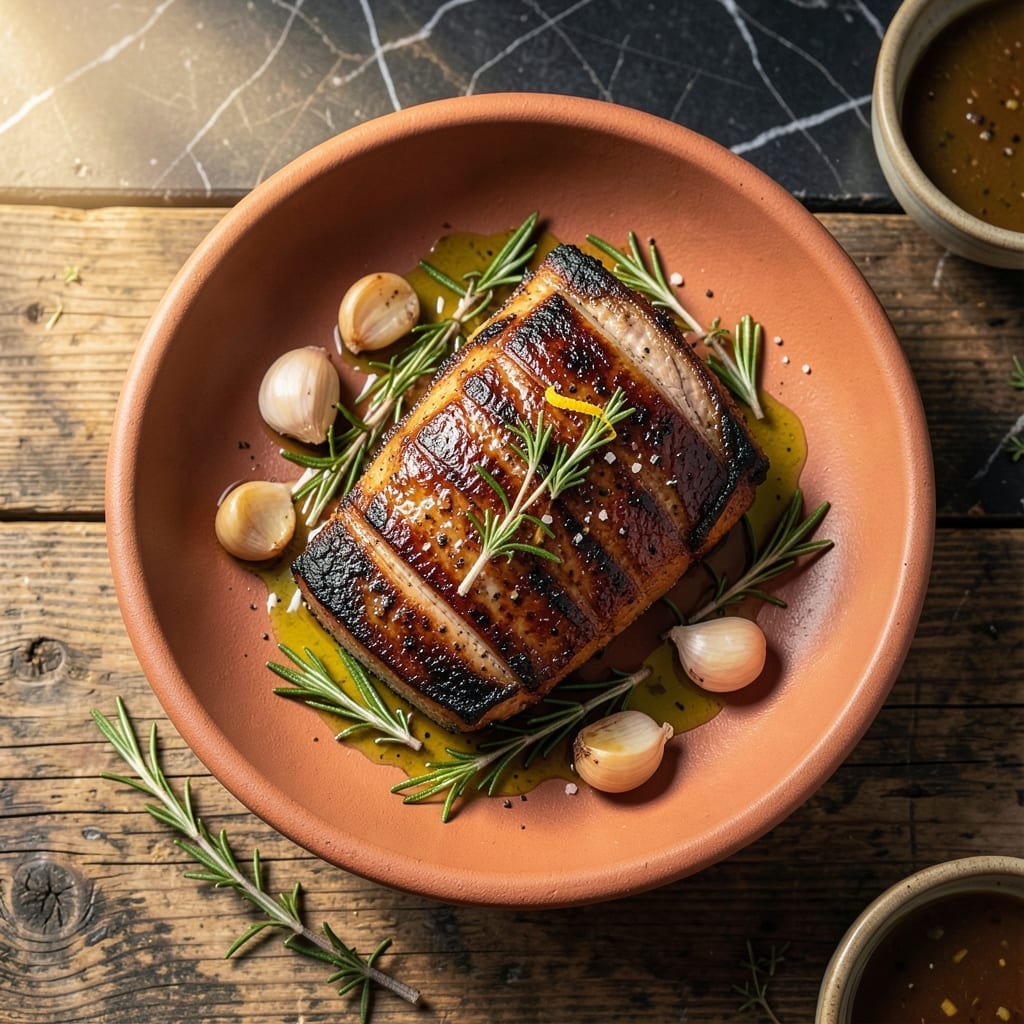 Grilled Whole Pork Loin Recipe: Herb-Crusted and Succulent