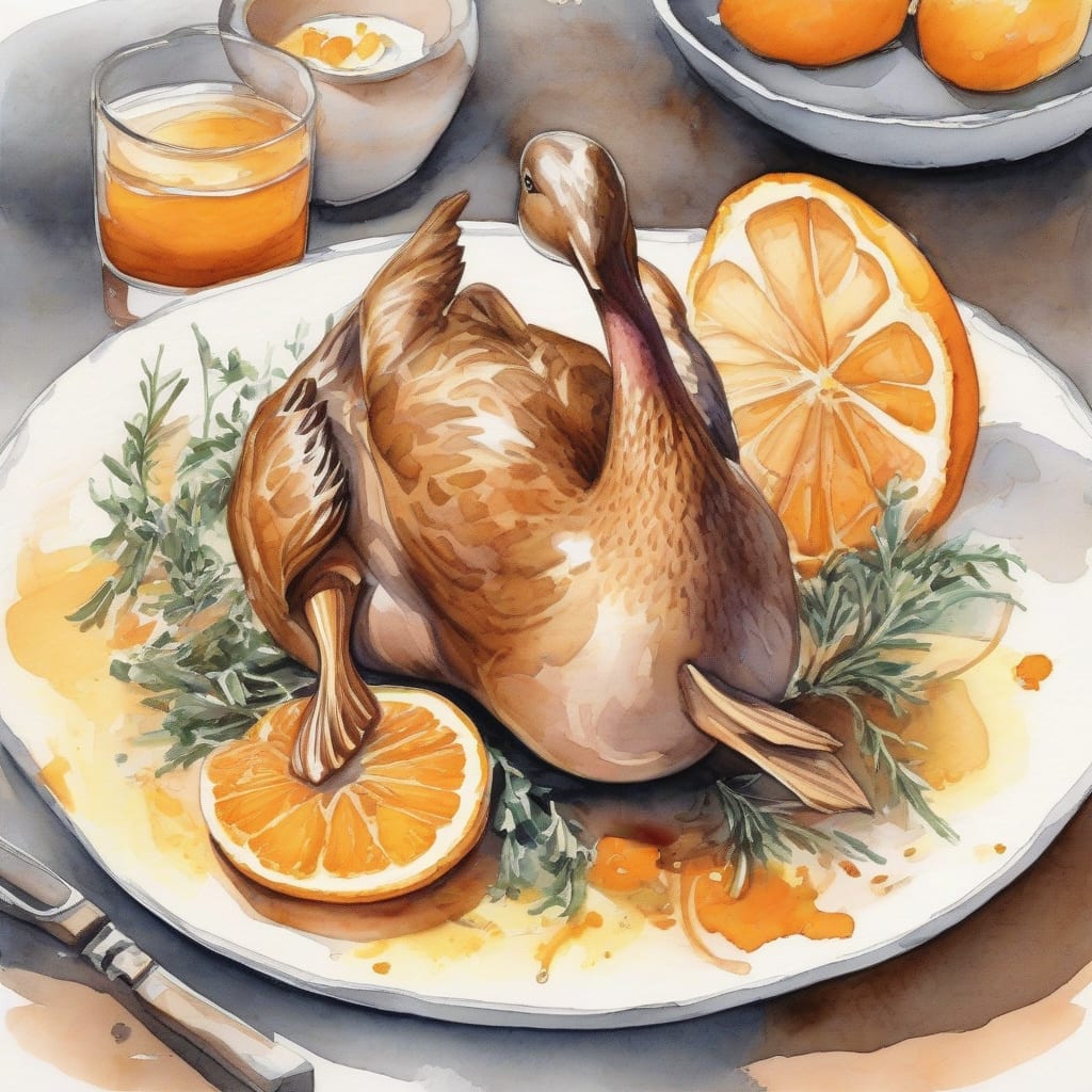duck a l'orange recipe gordon ramsay
