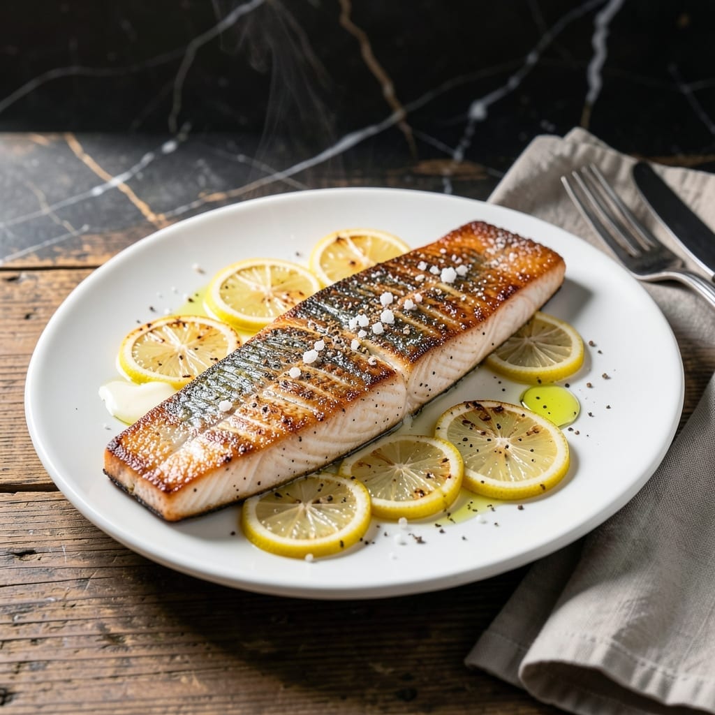 Pan Seared Steelhead Trout Recipe: Crisp Skin Over Buttery Flesh
