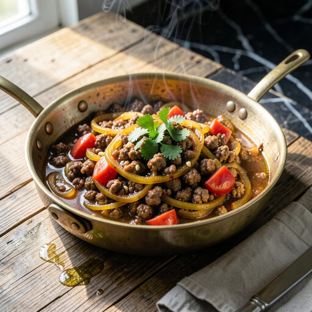 Keema Karela Recipe By Food Fusion: Spiced Minced Meat and Bitter Melon Harmony