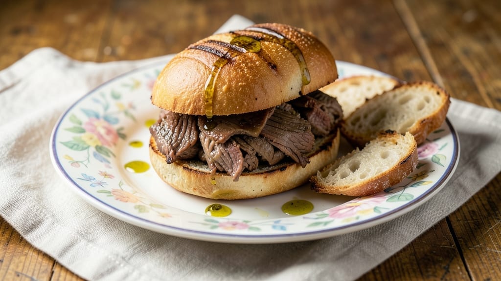 Beef Brisket Sandwich Recipe: Smoky, Tender Meat with Caramelized Crust