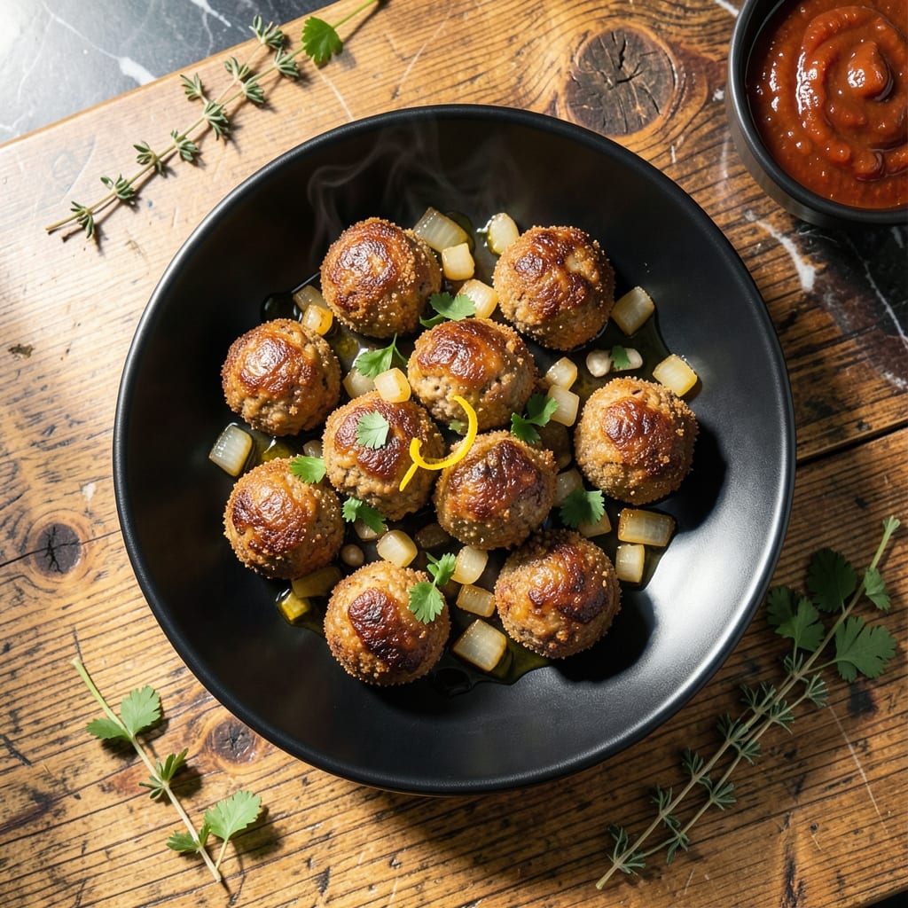 Meatball Recipe Without Breadcrumbs and Parmesan Cheese: Almond Flour Bound Juiciness