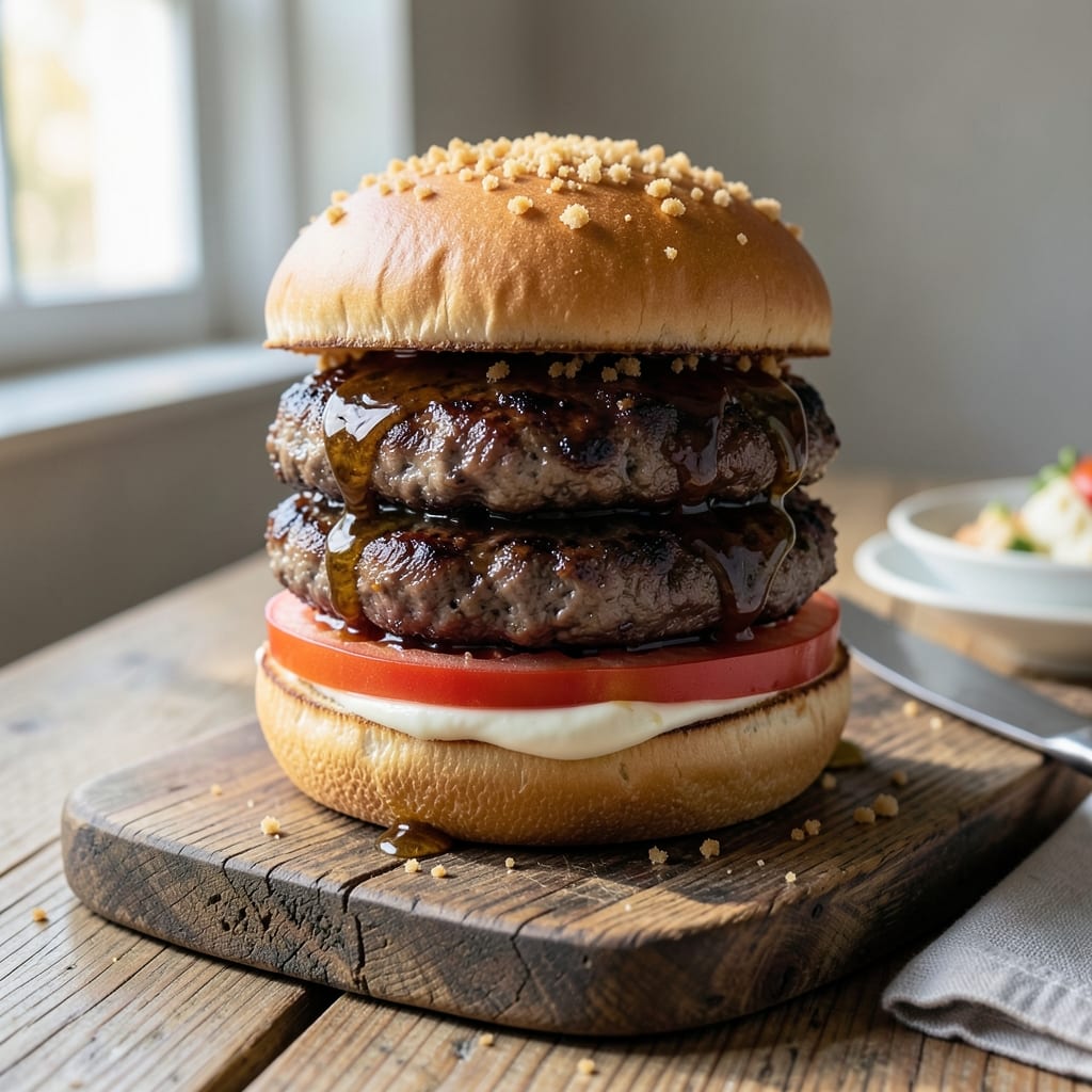Hamburger Recipe With Worcestershire Egg Bread Crumbs: Juicy Patties With Crispy Crust