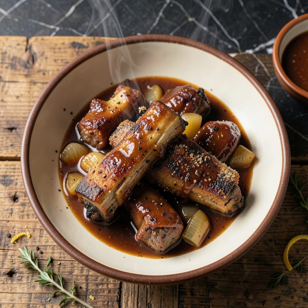 Recipe for Oxtail Stew: Slow-Braised Richness with Deep Flavor