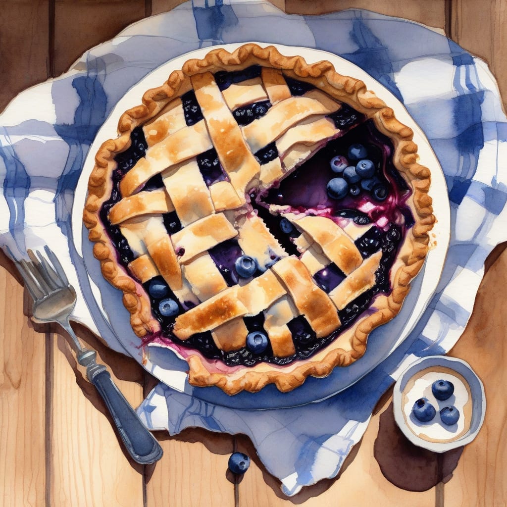 geoffrey zakarian blueberry pie recipe