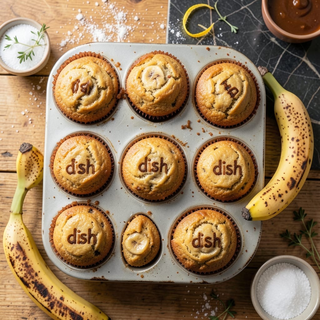 Banana Muffins Recipe Eggless: Fluffy Clouds With Natural Sweetness