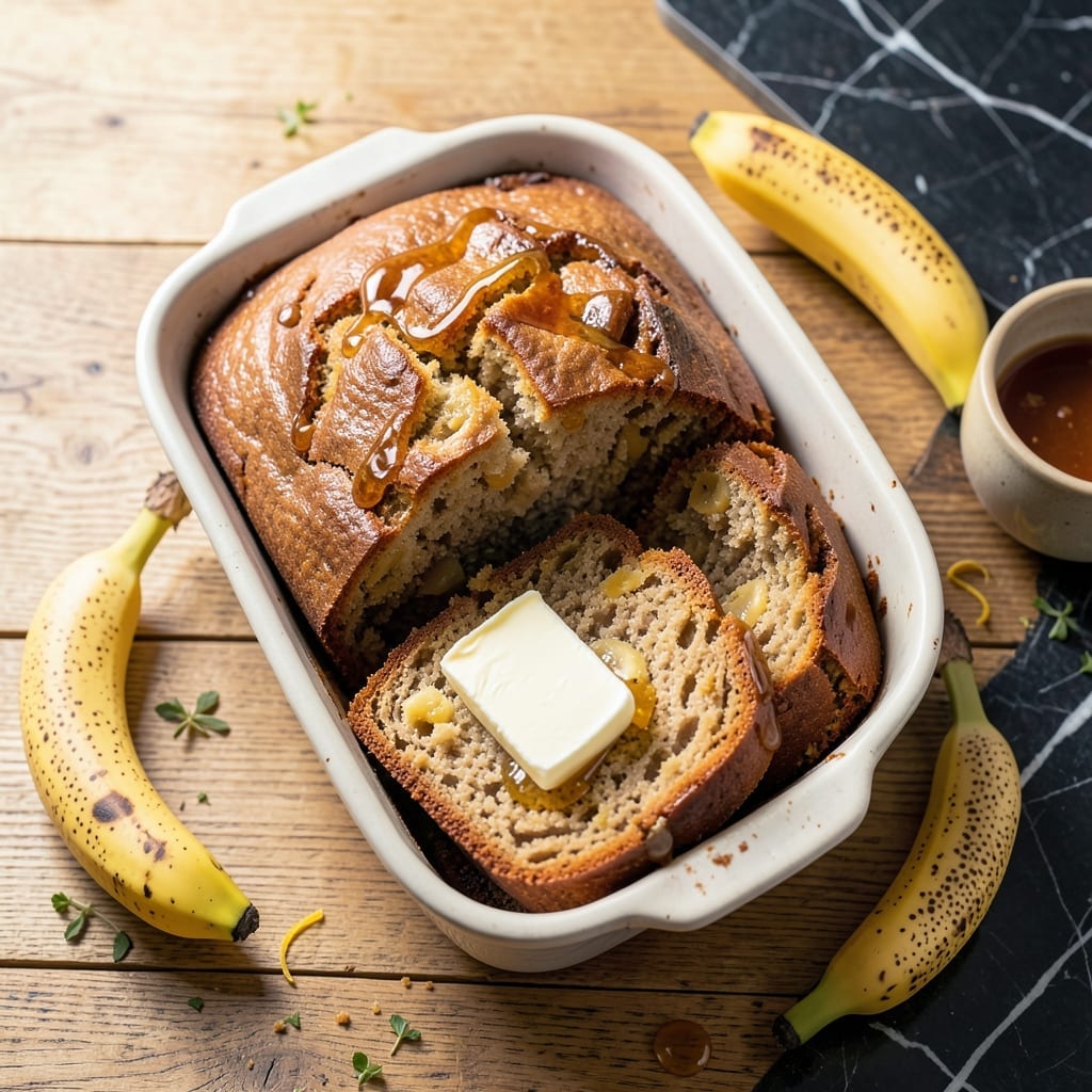 Banana Bread Recipe With Honey: Naturally Sweet and Ultra Moist