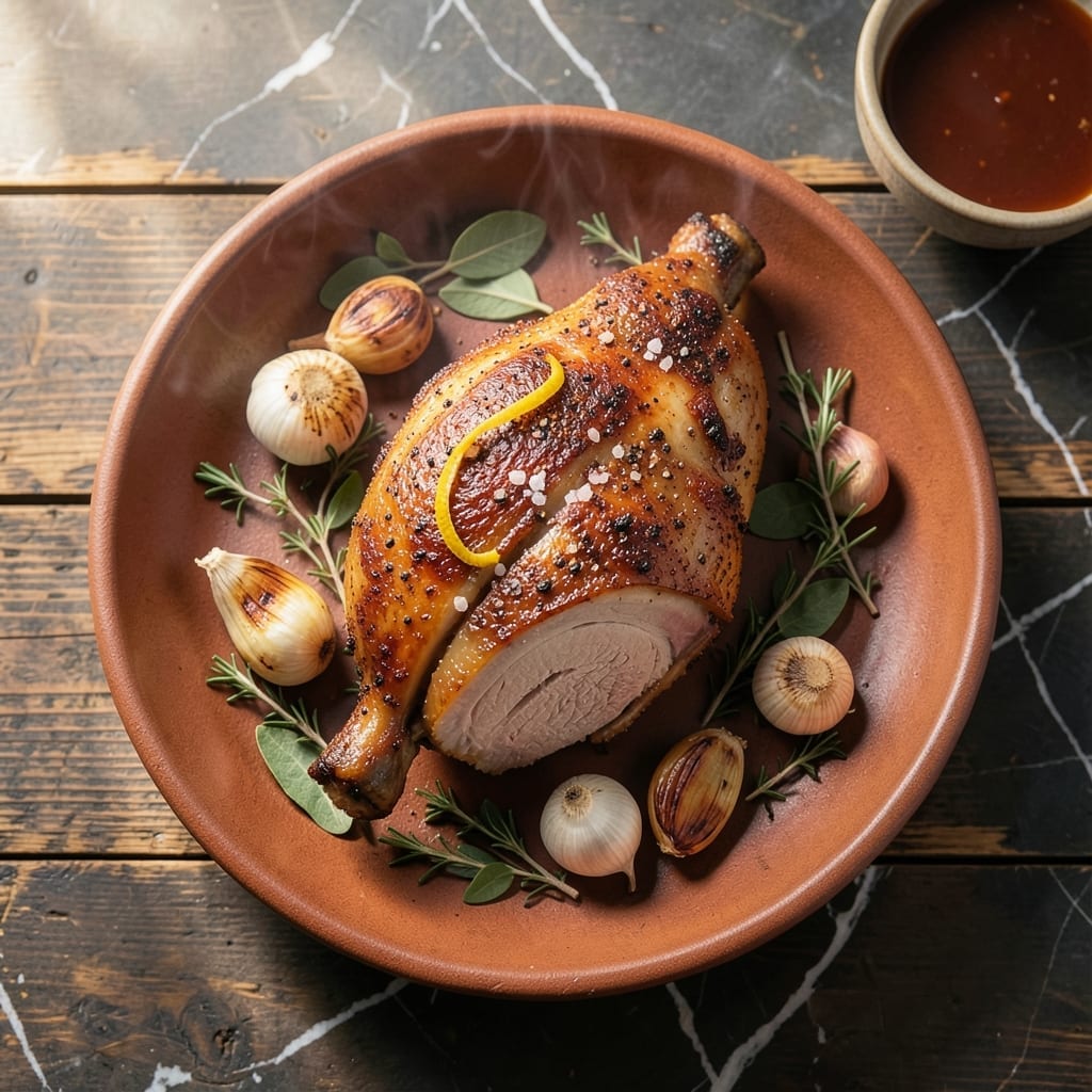 Whole Pork Leg Recipe: Slow-Roasted Succulence with Crispy Skin