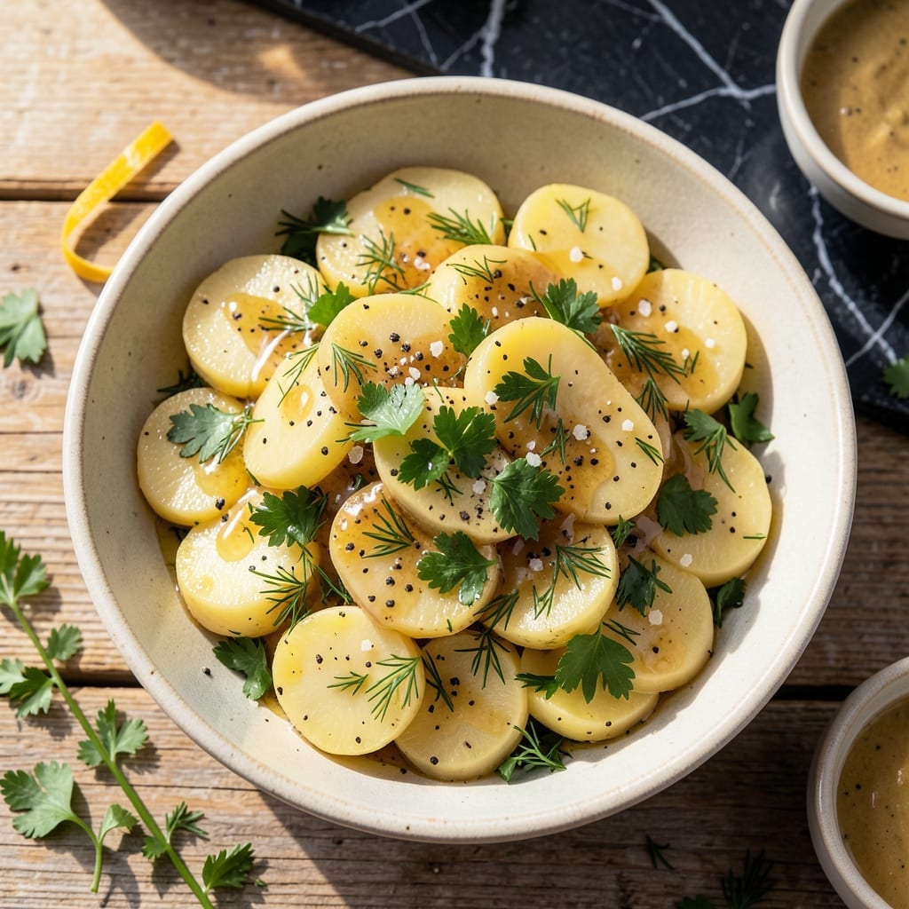 Potato Salad Recipe Without Mayo: Vinegar-Based Tang With Herbed Freshness