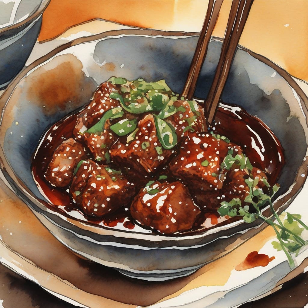 iron chef general tso sauce recipe