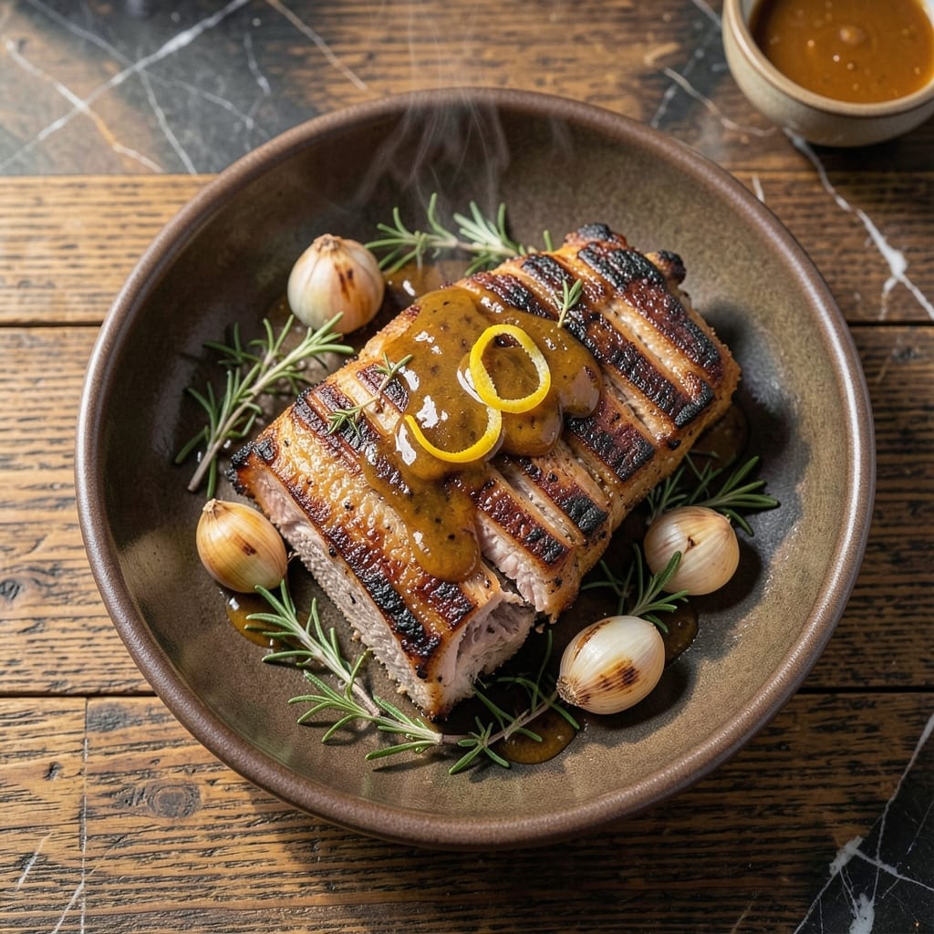 Grilled Rack of Pork Recipe: Herb-Crusted Perfection on the Bone
