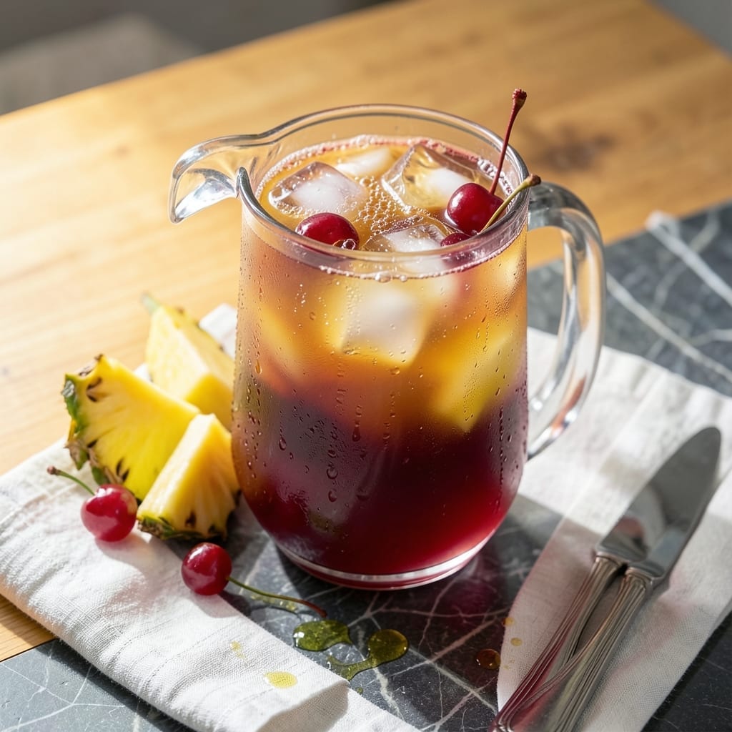 Hawaiian Punch And 7Up Recipe: Tropical Party in a Pitcher