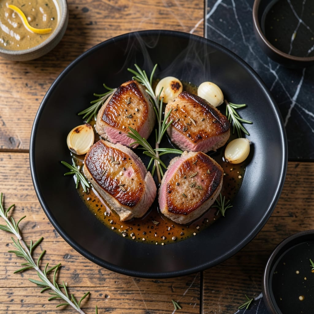 Lamb Shoulder Chops Recipe Pan Fried: Garlic-Rosemary Crisp in Minutes