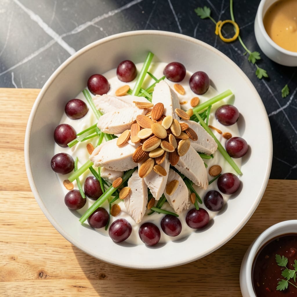 First Watch Chicken Salad Recipe: Copycat Creamy Crunch with Grapes and Almonds