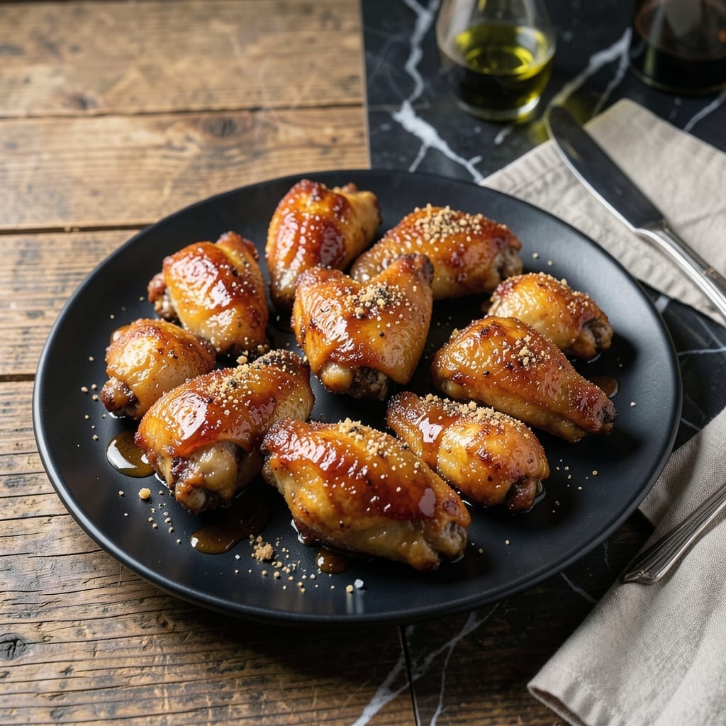 Baked Barbecue Wings Recipe: Oven-Crisped With Sticky Sweet Glaze