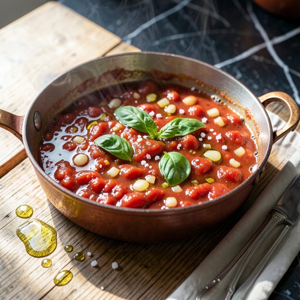 Tomato Sauce Recipe With Real Tomatoes: Rustic Simmered Freshness