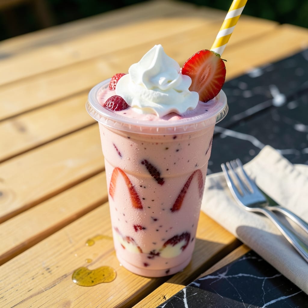 McDonald's Strawberry Shake Recipe: Fast-Food Nostalgia in a Glass