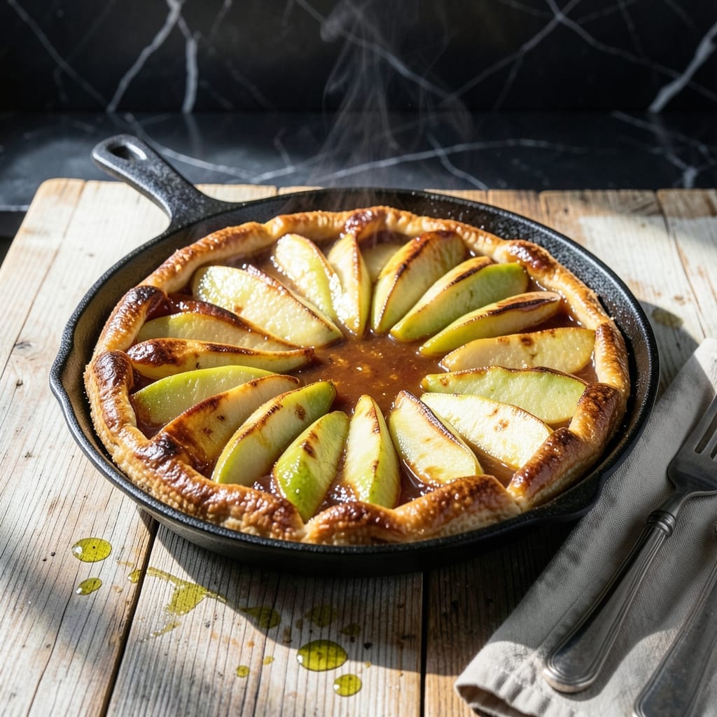 Recipe for Apple Tatin: Upside-Down Caramelized Delight