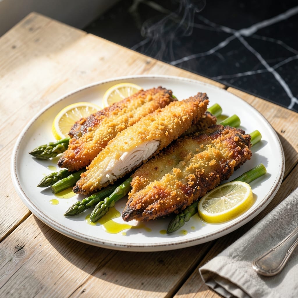 Fried Flounder Recipe With Flour: Lightly Crisp Golden Coating