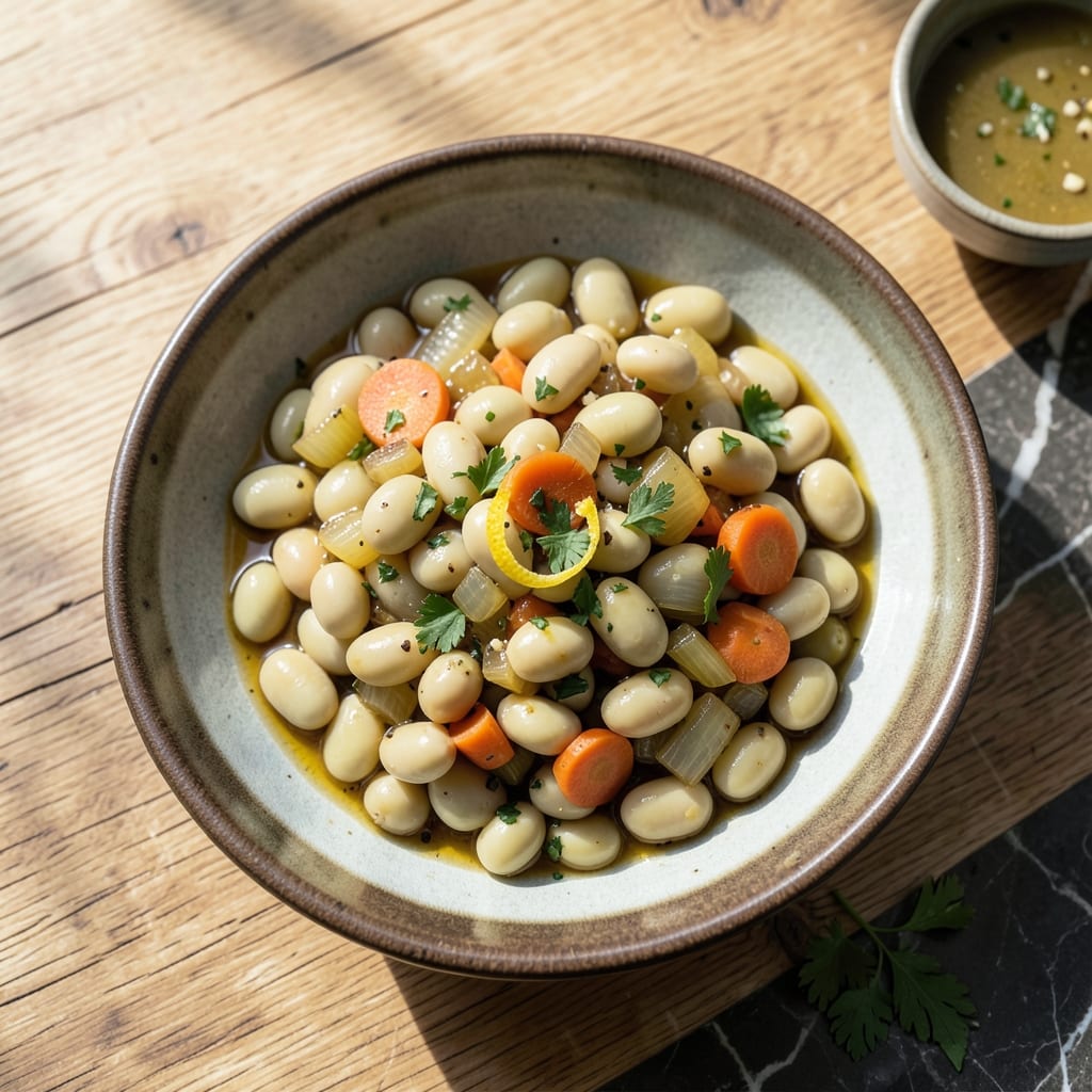 Flageolet Beans Recipe Vegetarian: French-Style White Bean Stew
